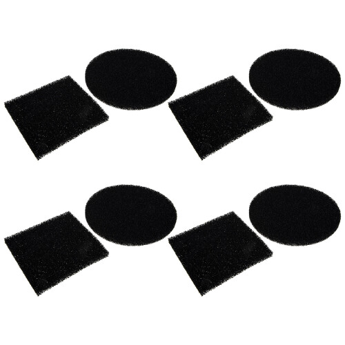 4 Pack Kitchen Compost Bin Filters Trash Can Odor Remover For House