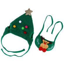 4St Kerst Hoed Sjaal Set Met Rendier Motief En