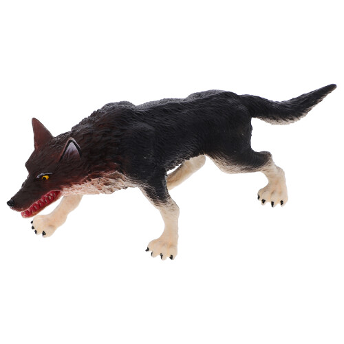 5Pcs Realistic Wolf Model Fake Wild Animal Figure 1
