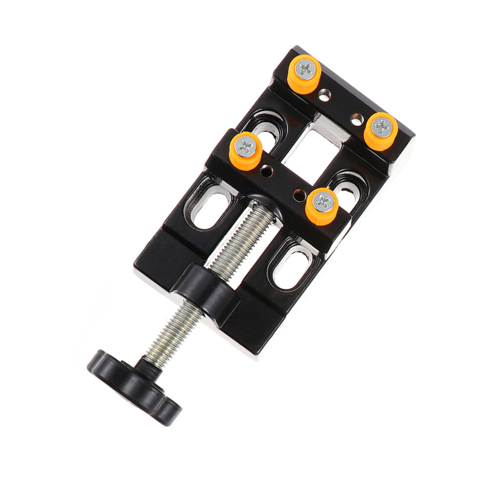 2Pcs Black Table Vise Clamp Drill Press Bench Jaw For Hobby Use 3601048738633