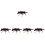 5Pcs Realistic Wolf Model Fake Wild Animal Figure 7