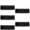 5Pcs Adjustable Black Softball Glove Fixing Straps with Adhesive Tape 11