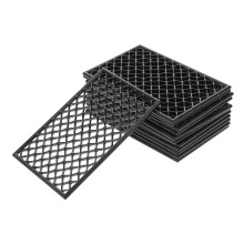 48 Pcs War Scene Accessories Building Block Toy For Kids Black