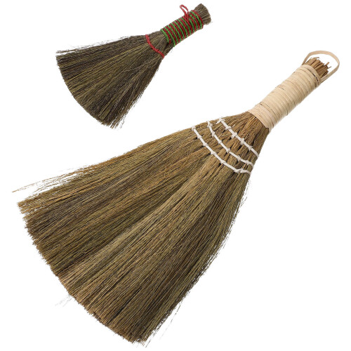 6Pcs Small Manual Cleaning Brooms Assorted Color Household Dusters