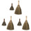 6Pcs Small Manual Cleaning Brooms Assorted Color Household Dusters 4