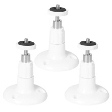 9Pcs White Security Camera Wall Mount Brackets for Indoor Outdoor Use