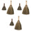 6Pcs Small Manual Cleaning Brooms Assorted Color Household Dusters 5