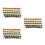 15 Pcs Static Grass Tufts Plastic Plants For Train Layout 8mm 4