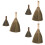6Pcs Small Manual Cleaning Brooms Assorted Color Household Dusters 7