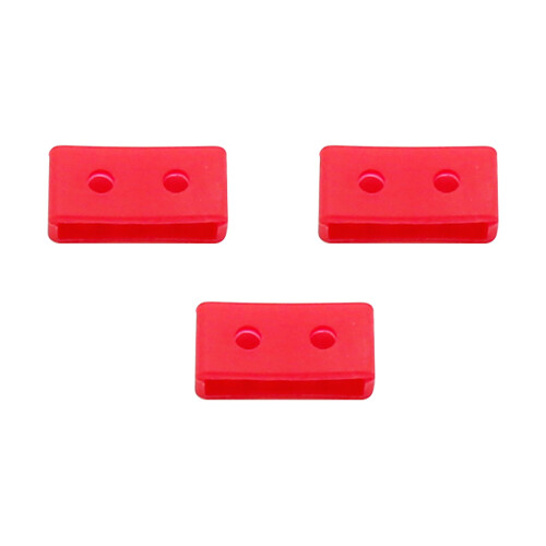 2 Pack Silicone Bezel Woman Miss Watch Wristband Loop Strap Lopp