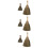 6Pcs Small Manual Cleaning Brooms Assorted Color Household Dusters 9