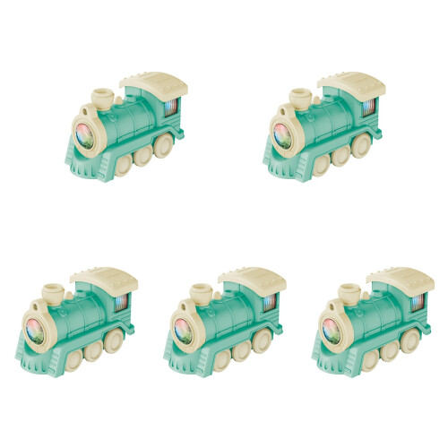 5Pcs Educational Green Train Toy for Kids with Floating Ball Design 1