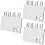 3Pcs Silver Blank Picture Frames Sublimation DIY Photo Holders 8