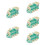 5Pcs Educational Green Train Toy for Kids with Floating Ball Design 10