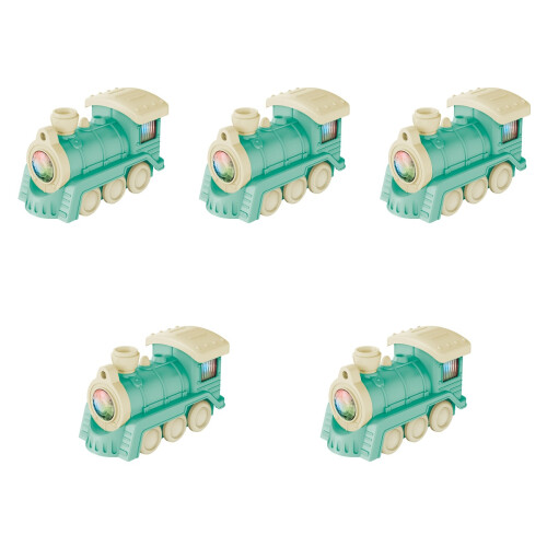 5Pcs Educational Green Train Toy for Kids with Floating Ball Design 2