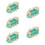 5Pcs Educational Green Train Toy for Kids with Floating Ball Design 11