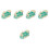 5Pcs Educational Green Train Toy for Kids with Floating Ball Design 4
