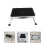 Generic Wheels Bed Stool Iron Bar Stools Office Step Stool Rubber 5