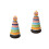 2 Sets Fun Recognition Toy Rainbow Ring Stacking Tower 5