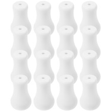 32 Pcs Blind Pull Cord Knobs Wood Tassels For Window Curtains