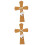 2Pcs Large Resin Cross Wall Decor Multi Colored Catholic Crucifix 5