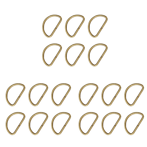 300 Pcs Semi-Circular D Ring Bags Ring D Ring Buckle D Buckle 1