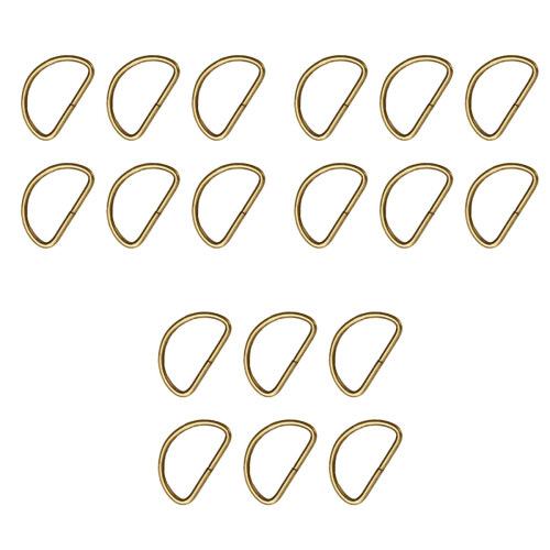 300 Pcs Semi-Circular D Ring Bags Ring D Ring Buckle D Buckle 2