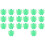 40 Pcs Decorative Wear-Resistant Lamp Covers For String Lights 4