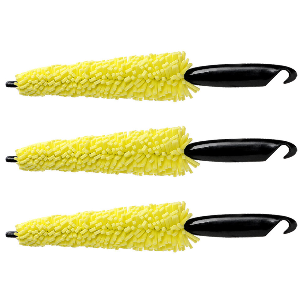 6Pcs Portable Multi Tire Wheel Rim Brush Car Cleaning Kit Pp Material 3593214927418