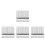 400Pcs Silver Iron Shutter Repair Nails Sturdy Fasteners for Louvers 6