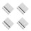 400Pcs Silver Iron Shutter Repair Nails Sturdy Fasteners for Louvers 5