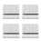 400Pcs Silver Iron Shutter Repair Nails Sturdy Fasteners for Louvers 9