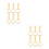 12Pcs Baby Pull Up Rings Light Yellow Soft Plastic Handles for Playpen 6