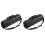 2Pcs Black Flute Shoulder Bag Durable Padded Case for Flute Storage 2