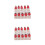 200Pièces Clips Bois Multi-Usage Mini Pinces Photo Cartes Décoratives 7