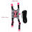 2Sets Skin-Friendly Denim Hamster Harness Leash Small Pet Walk Rope 9