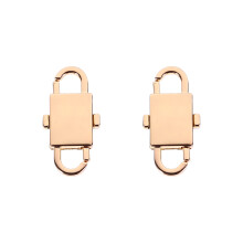 2 Pieces Bag Chain Extender Strap Adjuster Adjustable Alloy Buckles