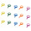 15Pcs Childrens And Elderly Handheld Magnifying Glass 25Mm 1