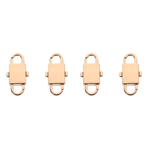 2 Pieces Bag Chain Extender Strap Adjuster Adjustable Alloy Buckles 1