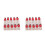 200Pièces Clips Bois Multi-Usage Mini Pinces Photo Cartes Décoratives 3