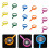 15Pcs Childrens And Elderly Handheld Magnifying Glass 25Mm 4
