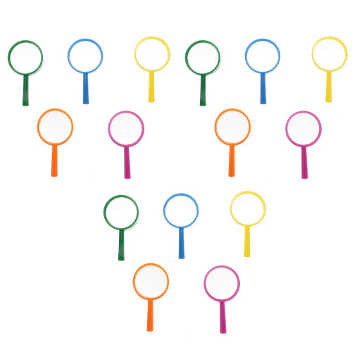 15Pcs Childrens And Elderly Handheld Magnifying Glass 25Mm 2