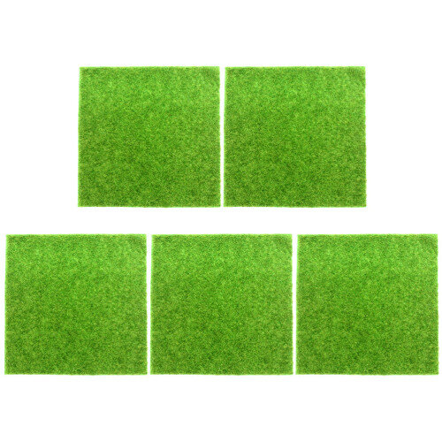 15 Pcs Artificial Moss Eco Bottle Grass Micro Landscape DIY Decor
