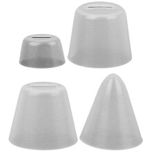 5Ensembles Protège-Embouchures Silicone Blancs Pour Flûte Et Ocarina