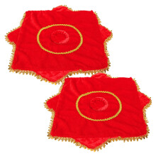 One Pair Octagonal Dance Handkerchief for Yangko and Spring Festival