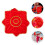 One Pair Octagonal Dance Handkerchief for Yangko and Spring Festival 6