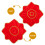 One Pair Octagonal Dance Handkerchief for Yangko and Spring Festival 5