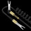 2 Pcs Speaker Cord Plug Banana Plugs Connectors Cable Y Fork Adapter 10