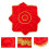 One Pair Octagonal Dance Handkerchief for Yangko and Spring Festival 8