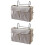 2 Pieces Storage Bag Organizer Bedding Organiser Bedside Hanging 5